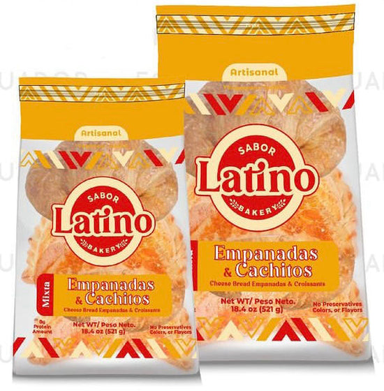 200 Mixto Pan Precodio/Pre Baked: Cachitos with Empanadas